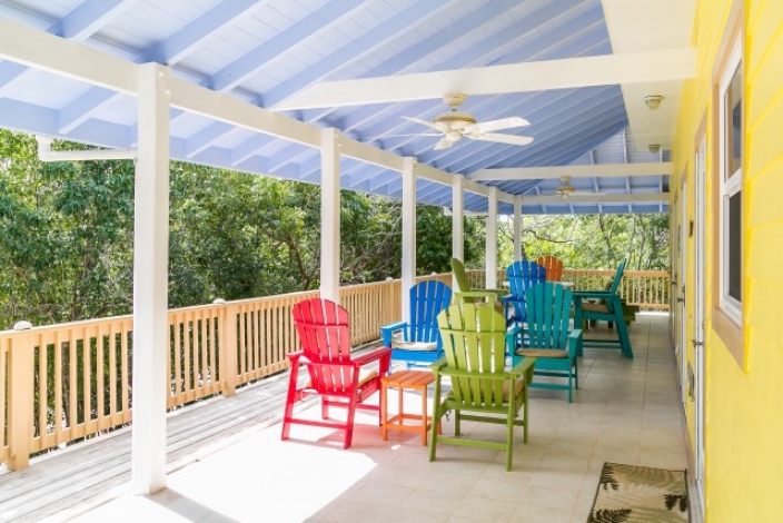 Bahamas Retreat, Spacious breezy deck for dining alfresco, Image 2